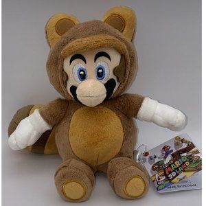 Super Mario Bros Series Tanooki Mario 9" Plush Toy [Little Buddy]